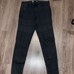 KUT PLAID PONTE PANT